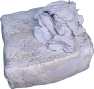 Czyściwo bawełniane Cięte PREMIUM białe 10kg  