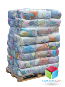 Czyściwo Bawełniane Cięte PRO jasne 540kg paleta